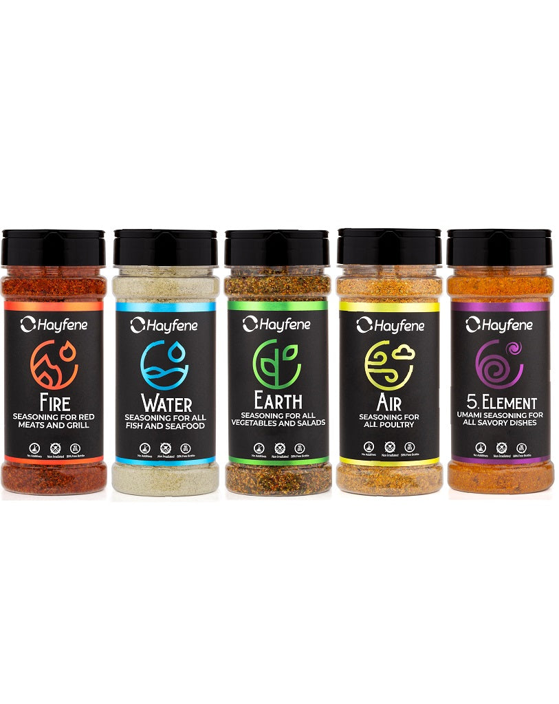 5 Elements Spice Seasoning Set