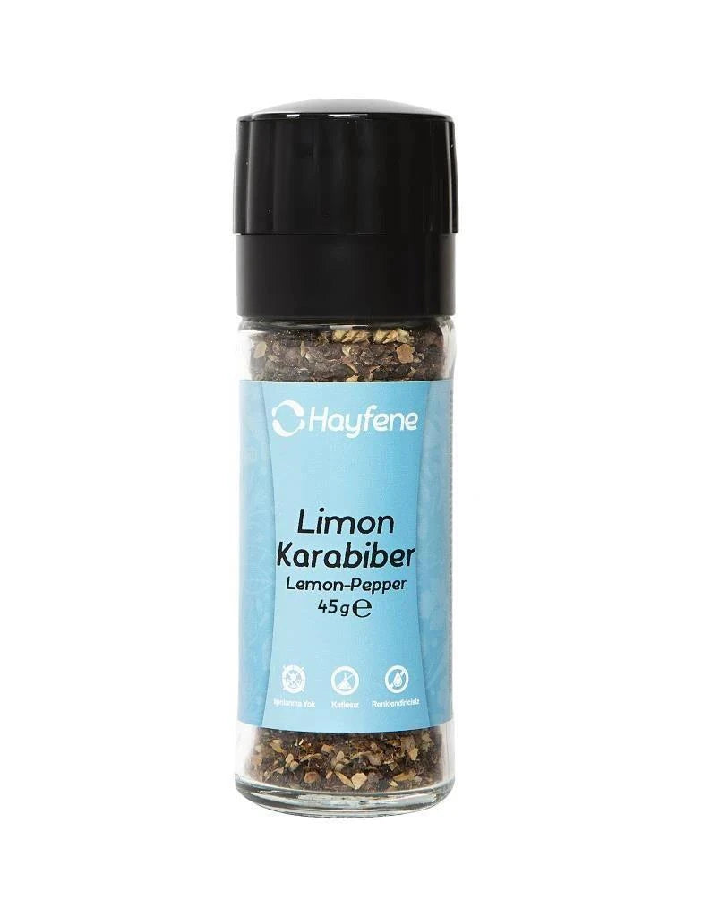 Lemon Pepper 45 gr (Grinder Cap)