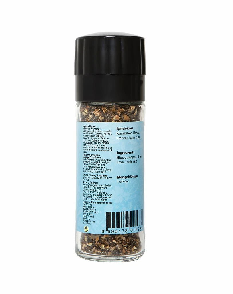 Lemon Pepper 45 gr (Grinder Cap)